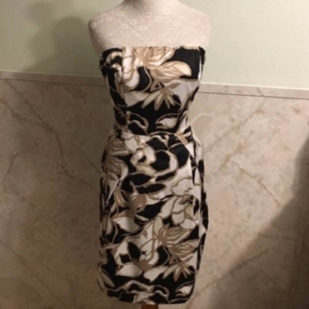 The Limited Strapless Dress with Pockets